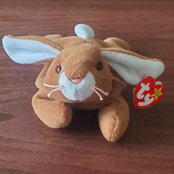 Ty Other - ✨️HOST PICK✨ Ears the Bunny 1995 Retired Collectable Ty Beanie Baby